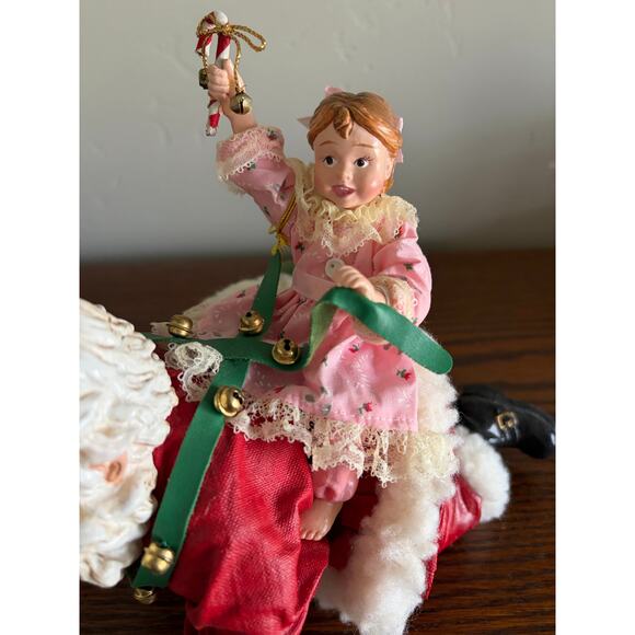 VTG Fabriche Kirk Adler KSA Collectibles Ltd Edition 'Grandpa Santas Piggy Back' - Picture 11 of 13